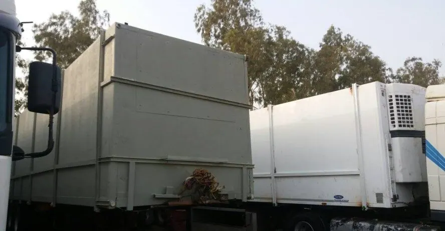 Camion frigorifique — Cellule — avant · avant